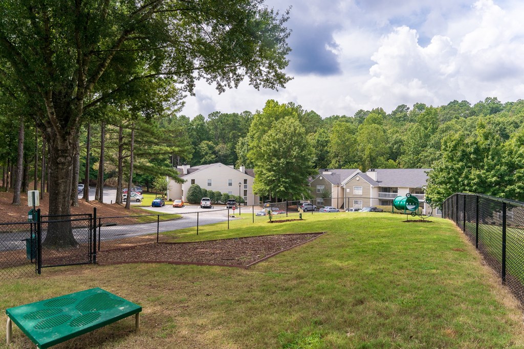 Spacious Fenced-In Dog Park