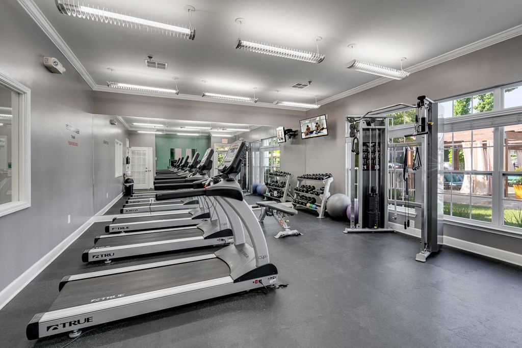 Spacious Fitness Center
