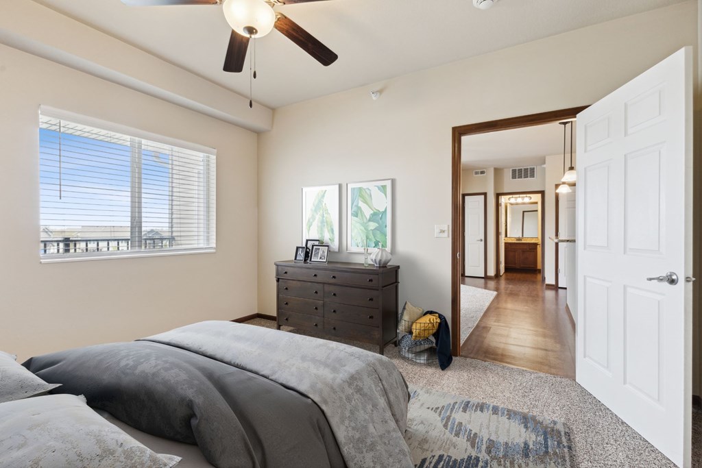 Bedroom with Abundant Natural Light