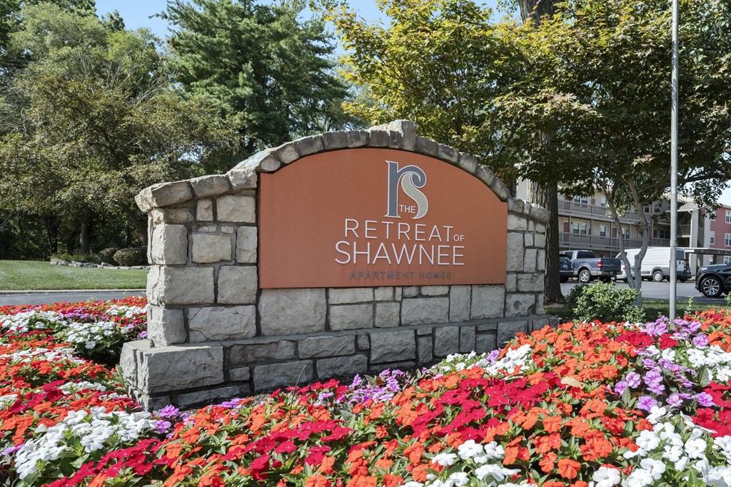 The Retreat Of Shawnee Monument Sign