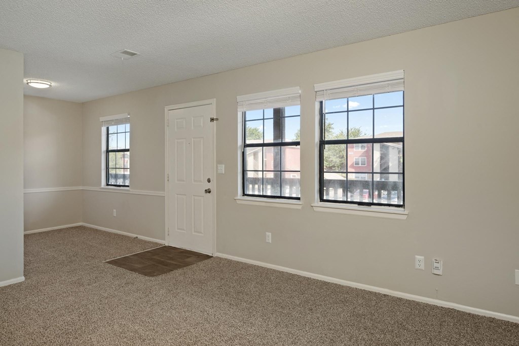 Front Door With Wood-Style Entrance