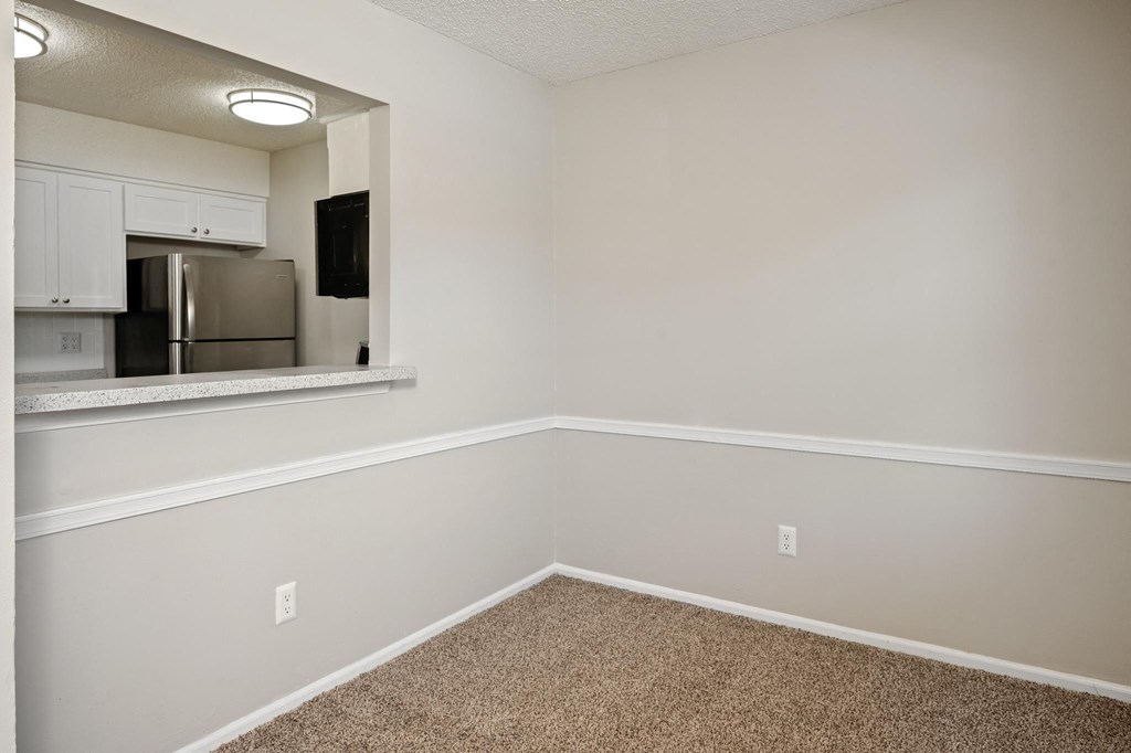 Kitchen With Peek Through Window