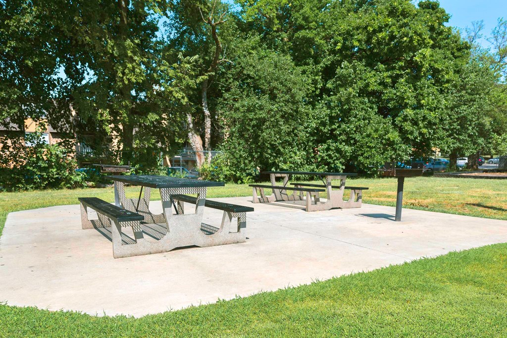 Outdoor BBQ & Picnic Area