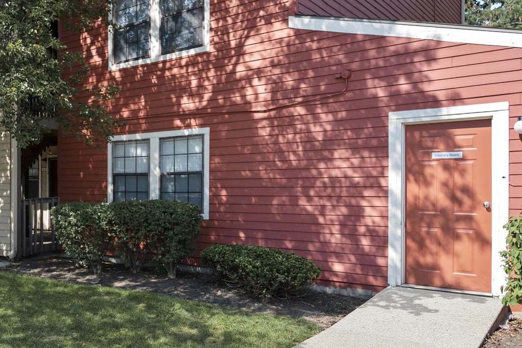 Exterior Entrance To The Laundry Facility