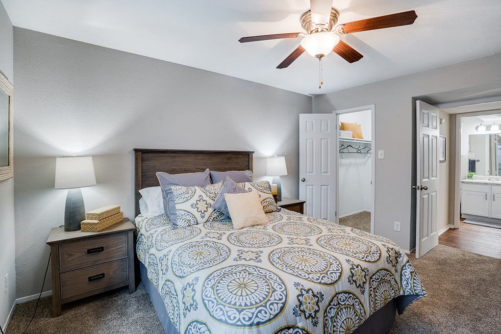 Bedroom with Walk-In Closet