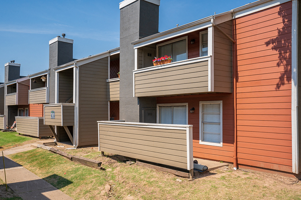 Spacious Exterior Patios and Balconies