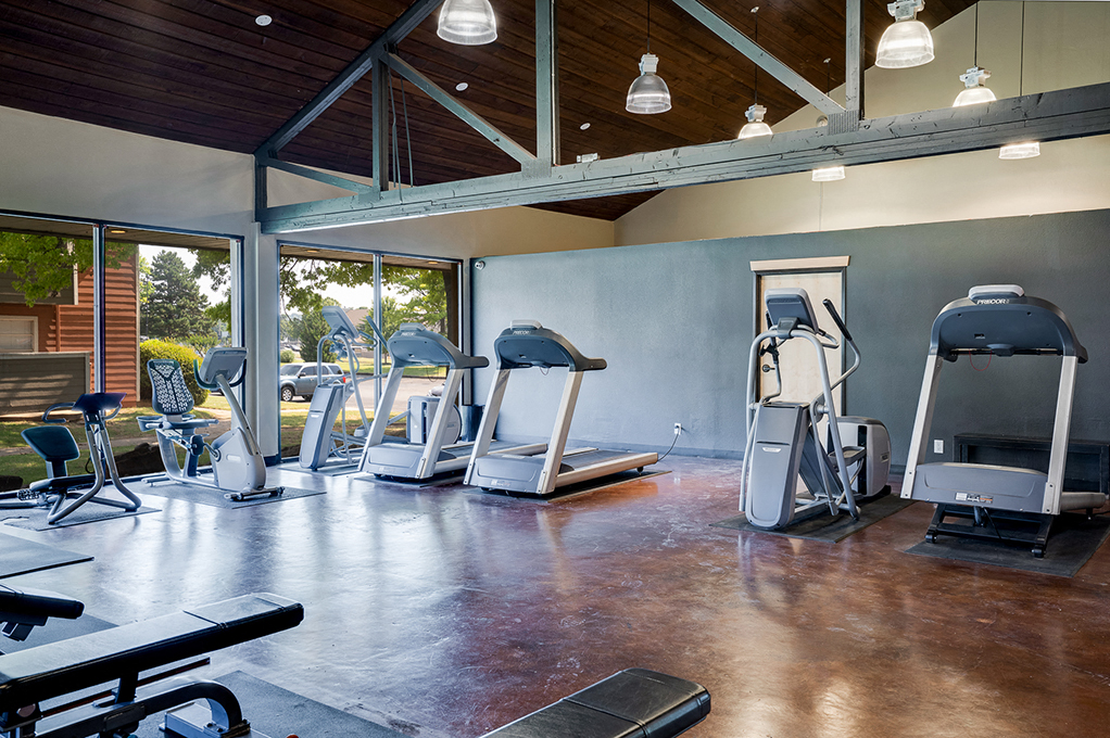 Cardio Equipment in the Fitness Center