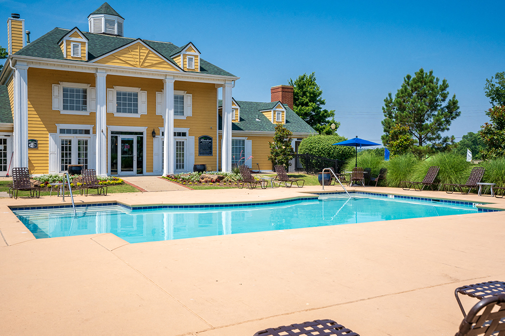 Large Pool Sundeck