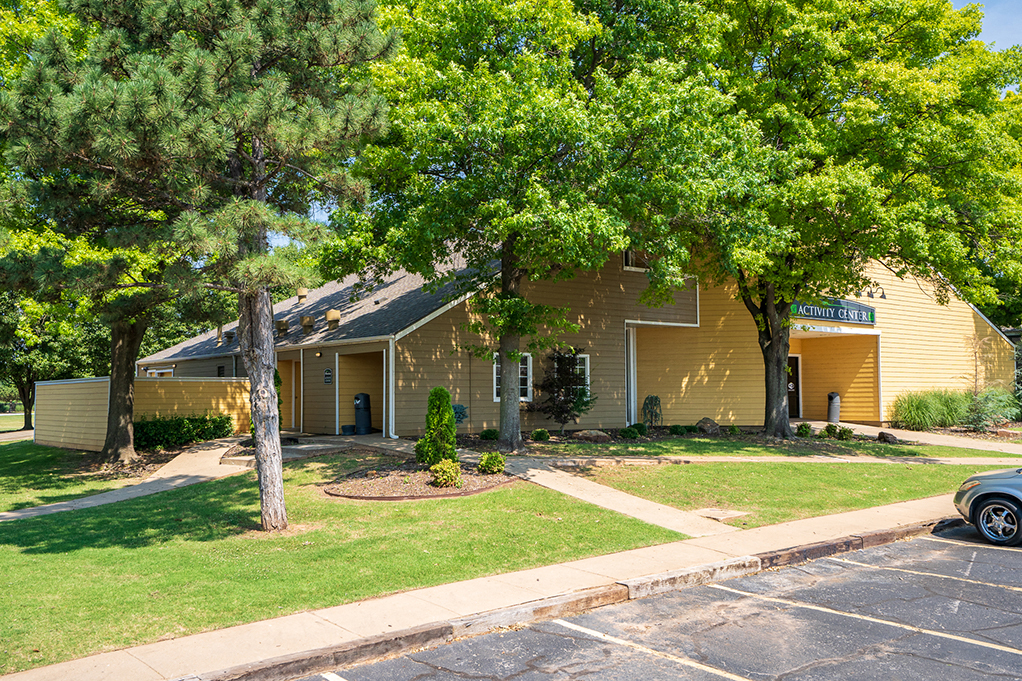 Exterior of the Activity Center at Riverchase Apartments
