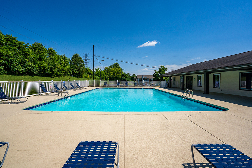 Lounge Furniture Around the Pool Sundeck