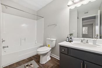 Bathroom with Modern Finishes