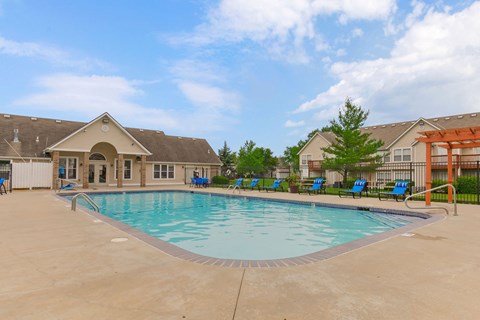 Outdoor Pool with Sundeck