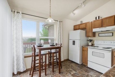 Kitchen with Dining Area