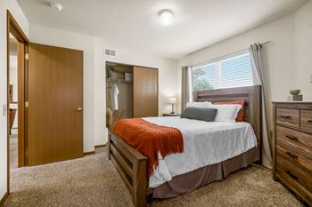 Bedroom with Large Closet