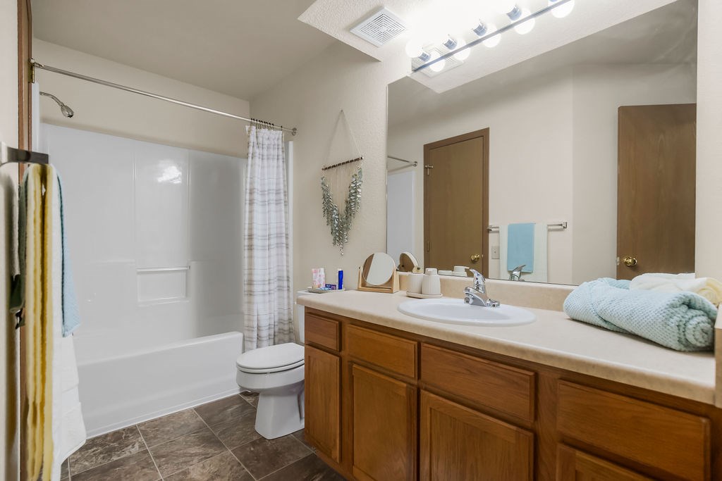 Bathroom with Large Vanity