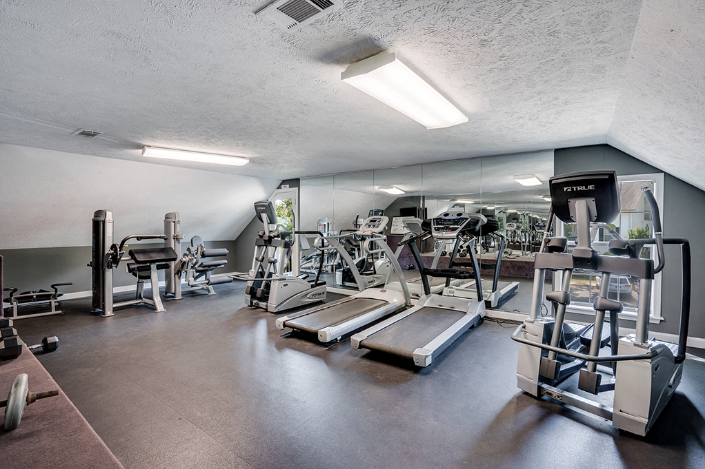 Cardio Equipment in the Fitness Center