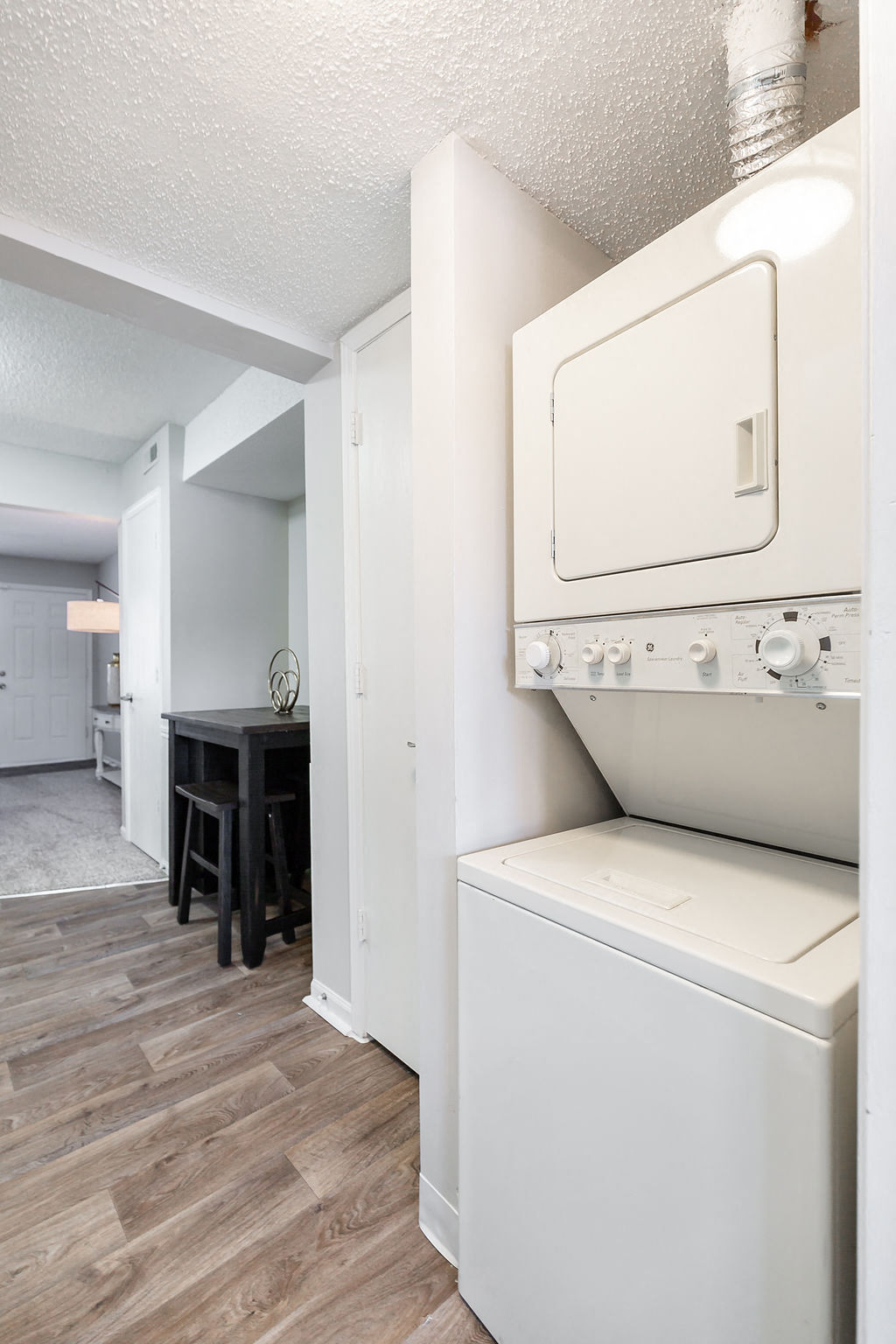 Stacked Washer and Dryer