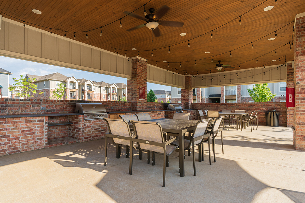 Covered BBQ and Picnic Area