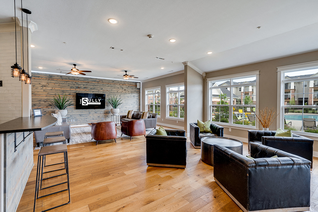 Clubhouse Lounge and TV Area