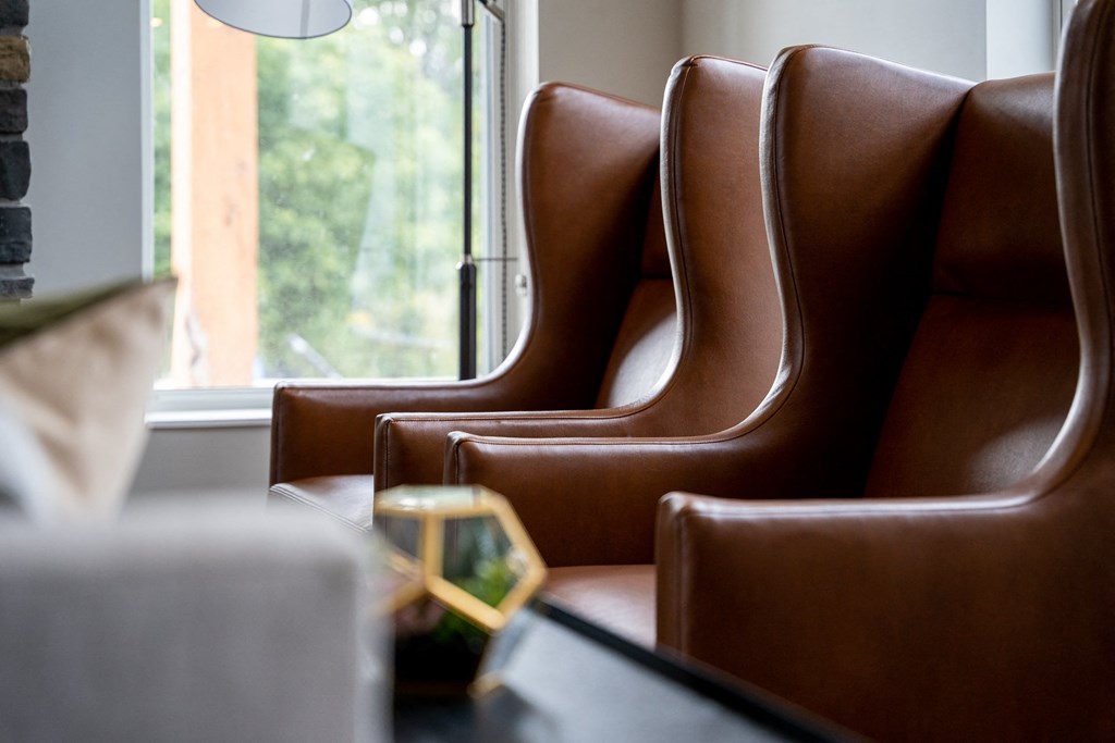 Lounge Seating in the Clubhouse