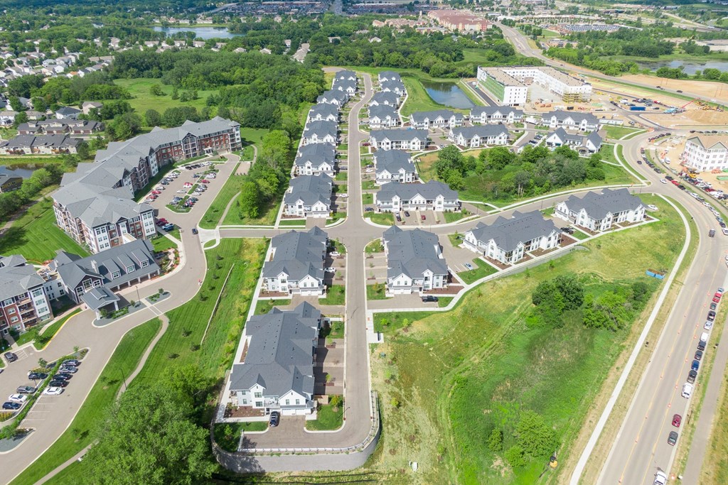 Aerial View Of Sundance Woodbury Apartments