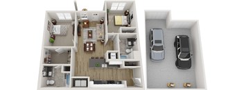 Luca Floor Plan With Attached Garage