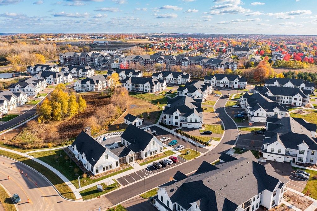 Aerial View Of Sundance Woodbury Apartment Community