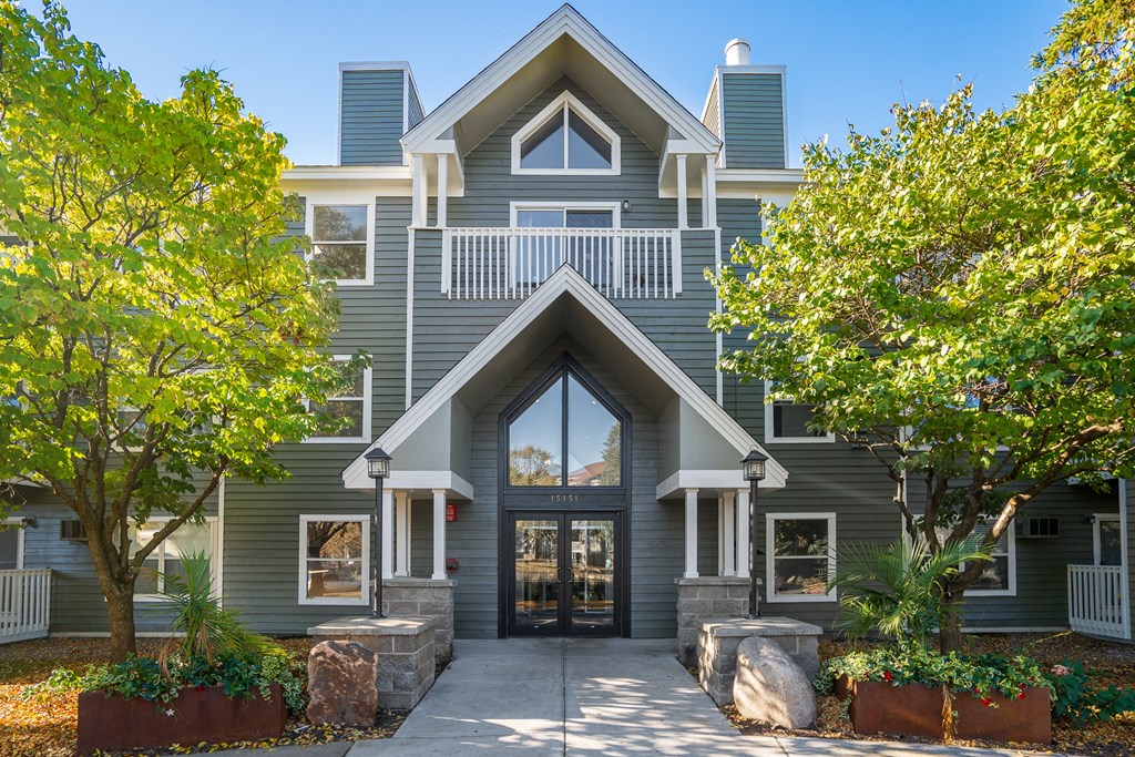 Exterior Of The Apex Apartment Homes