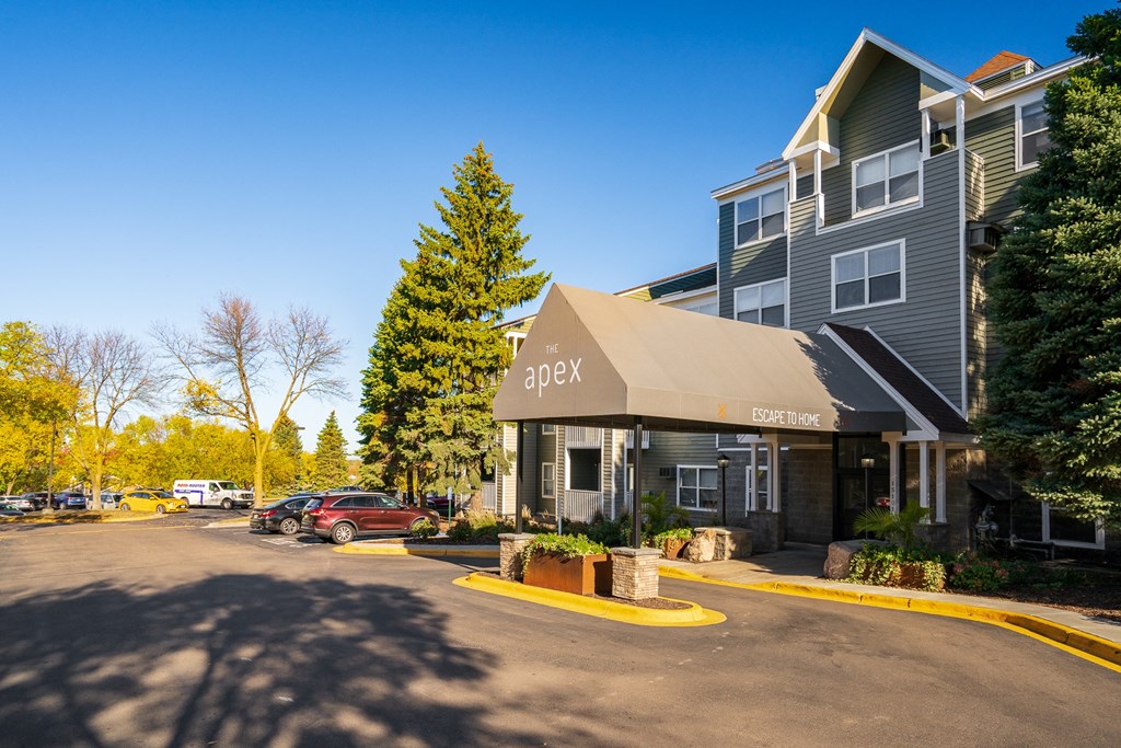 Entrance To The Apex With Awning