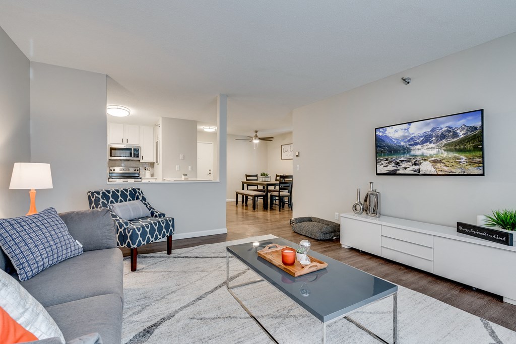 Open Concept Living With Dining & Living Room