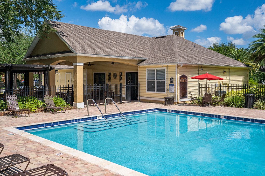 Resort Style Pool with Sundeck