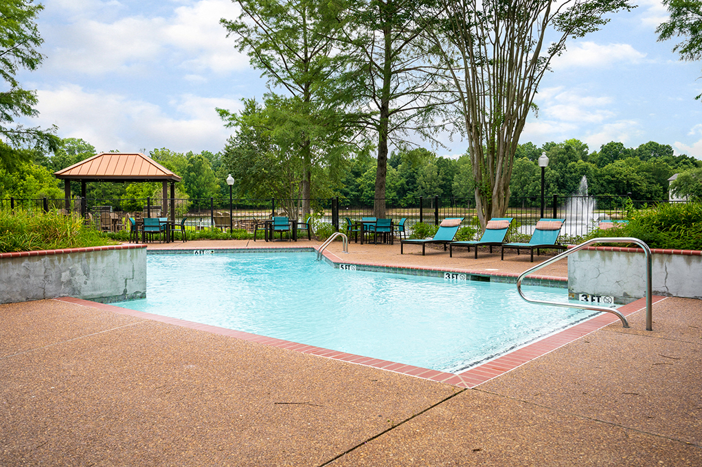Outdoor Pool Overlooking the Lake