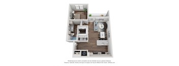 1 Bedroom_Cobalt_A2