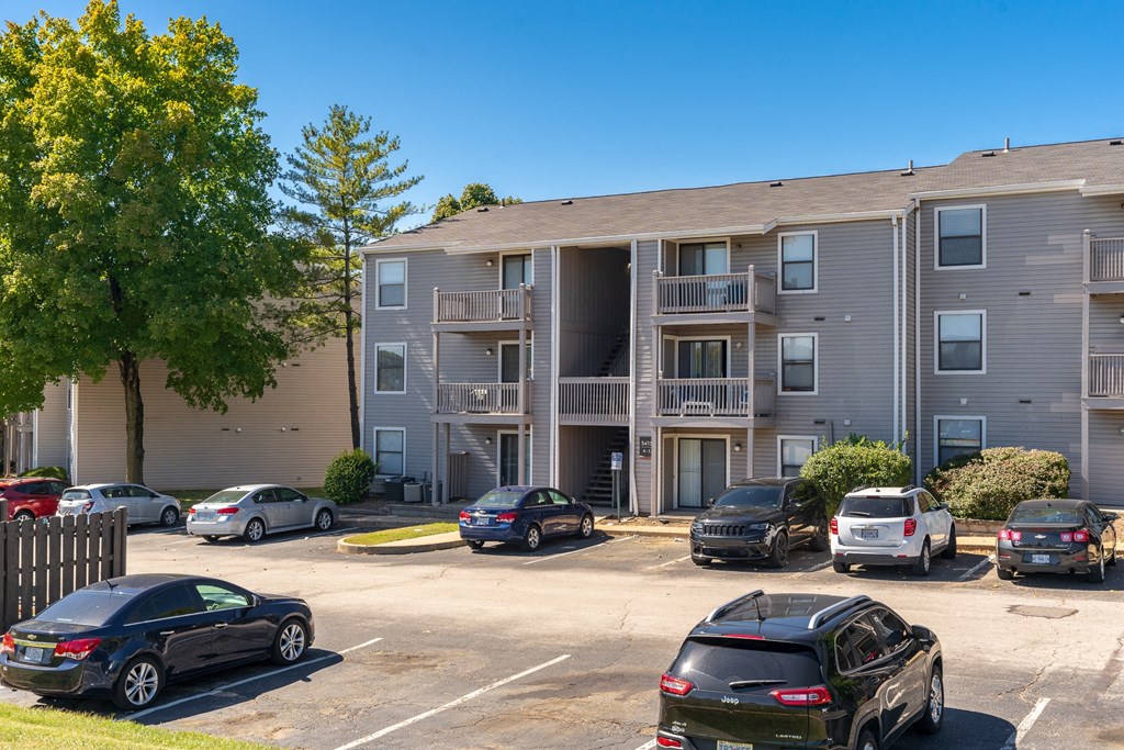 Exterior of an Apartment Building at The Finn
