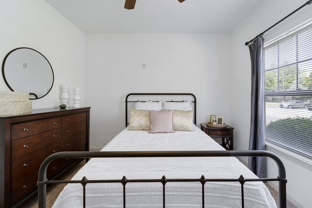 Bedroom with Plush Carpeting