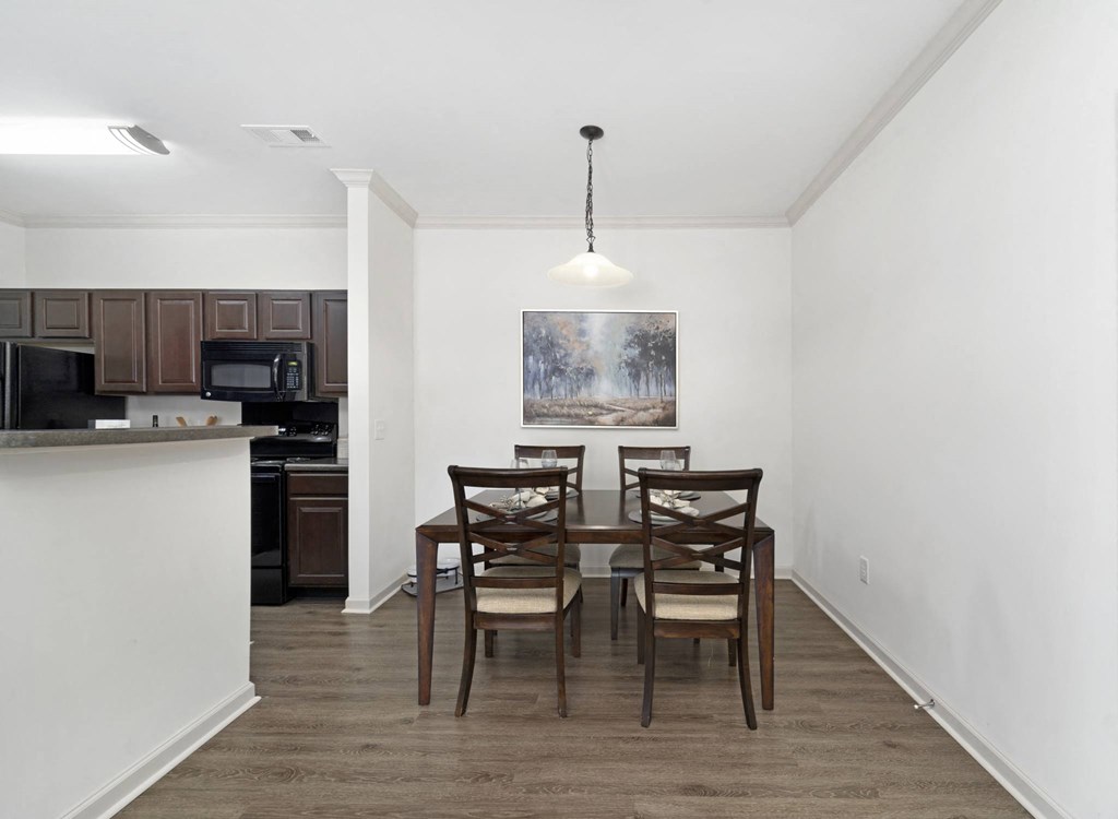 Separate Dining Area with Overhead lighting