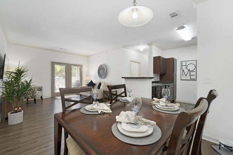 Separate Dining Area