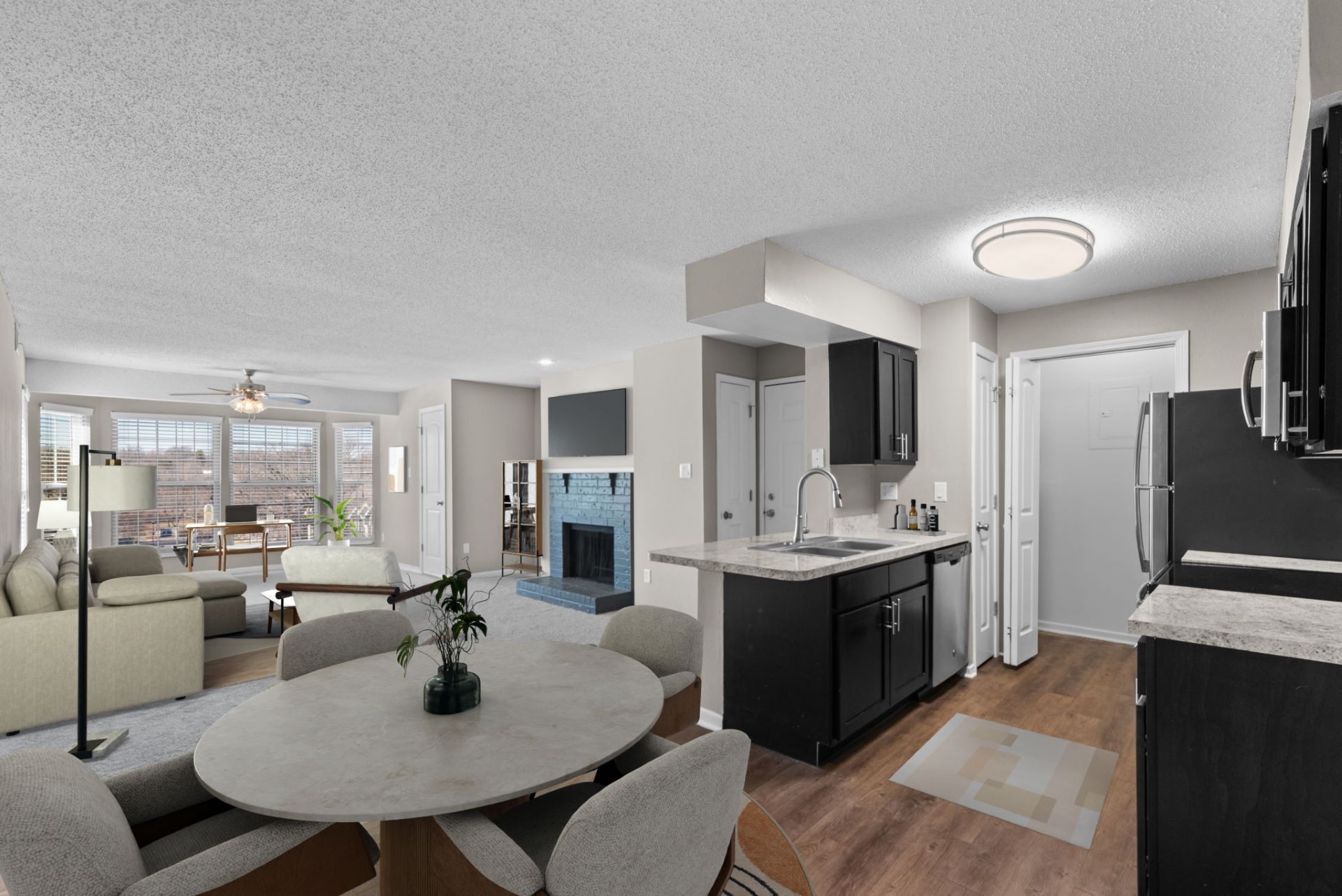 Kitchen with Premium Fixtures and Finishes