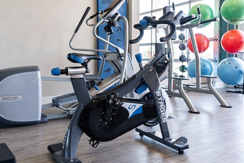 Cardio Equipment At The Fitness Center