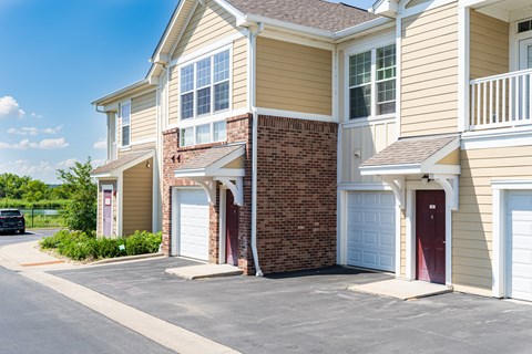 Exteriors of The Vista at South Broadway Apartment Homes