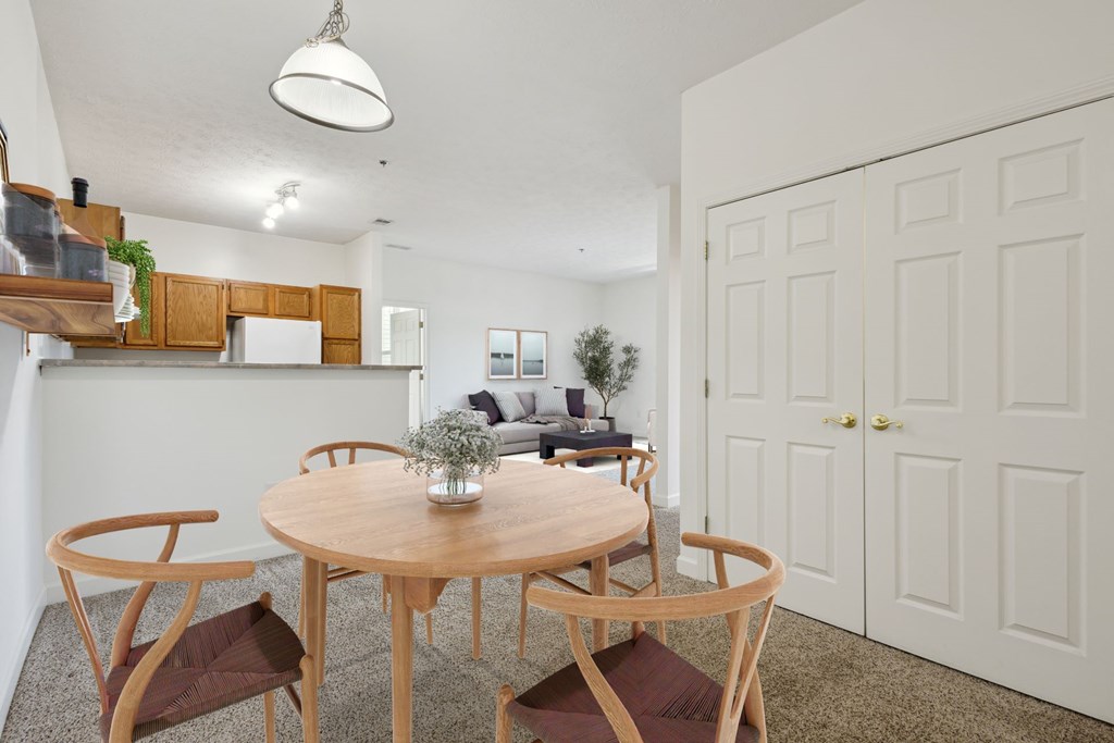 Separate Dining Area with Overhead lighting