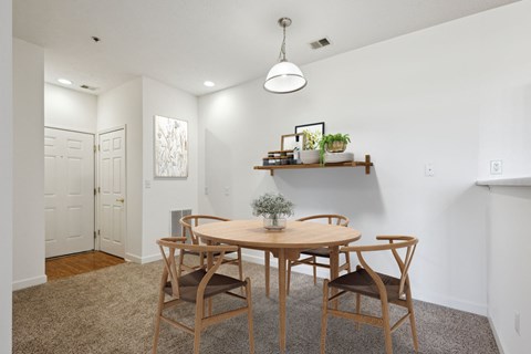 Separate Dining Area with Overhead lighting