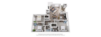 3 Bedroom Floor Plan