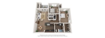 Two Bedroom Floor Plan
