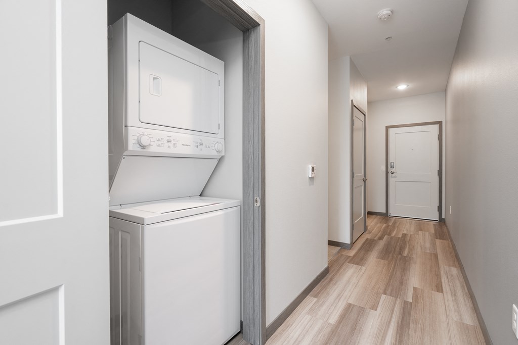 Stackable Washer & Dryer In The Lark Floor Plan