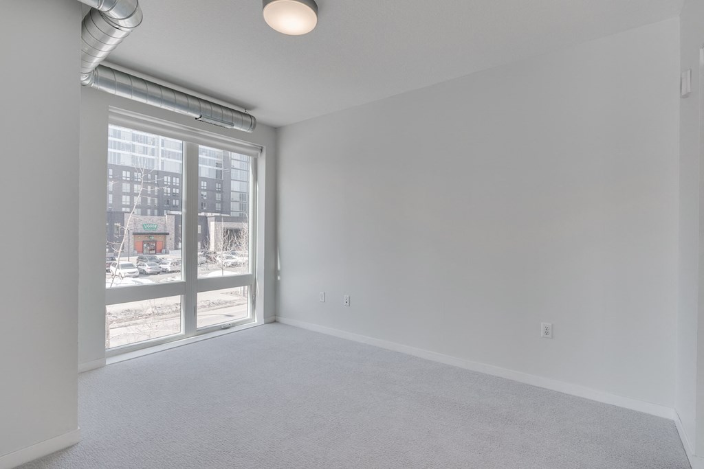 Bedroom with Plush Carpeting