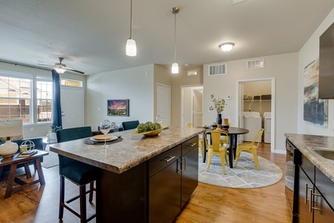 Dining Room Area Next To The Kitchen