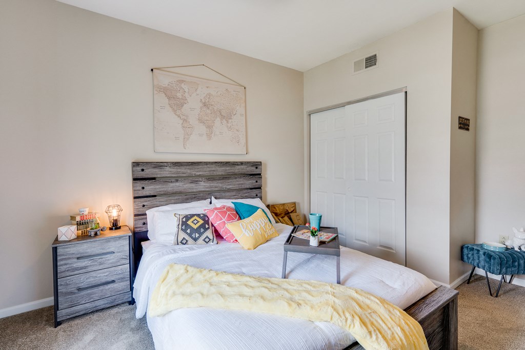 Bedroom with Lots of Natural Light