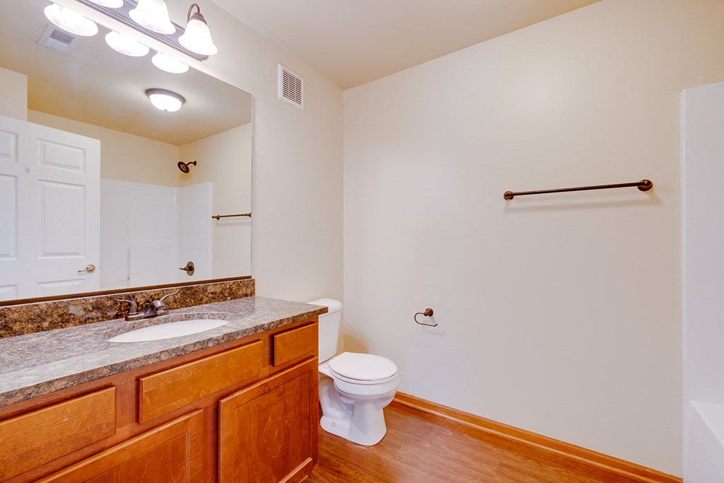 Bathroom with Modern Finishes