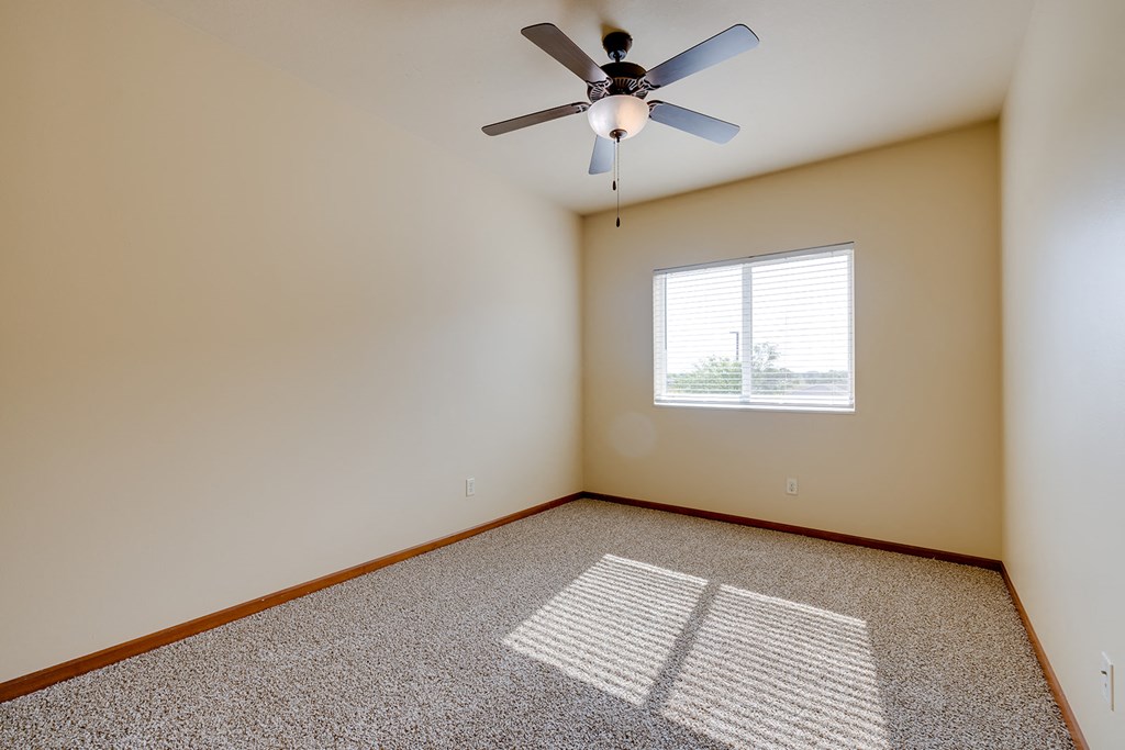 Bedroom with Plush Carpeting